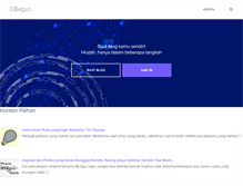 Tablet Screenshot of dbagus.com